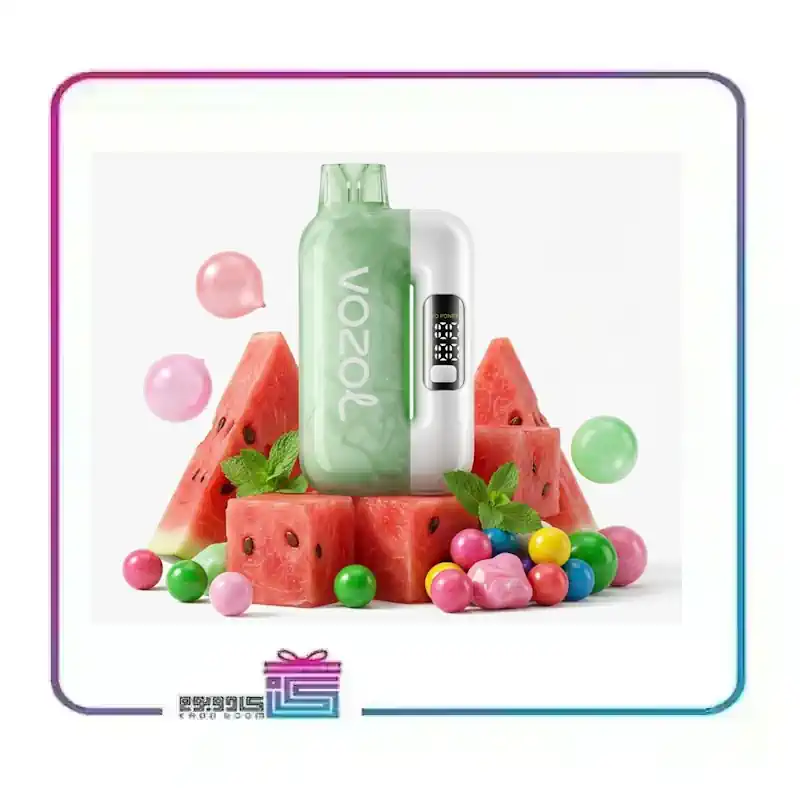 پاد یکبار مصرف وزول طعم آدامس بادکنکی 20 هزار پاف Vozol 20,000 Puff Disposable