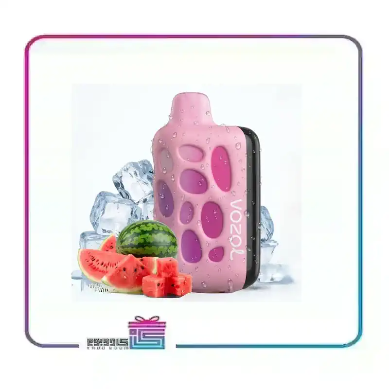 پاد یکبار مصرف ریو وزول طعم هندوانه یخ 40 هزار پاف Vozol 40,000 Puff Disposable